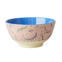 Delightful Daisy Print Melamine Bowl Rice DK